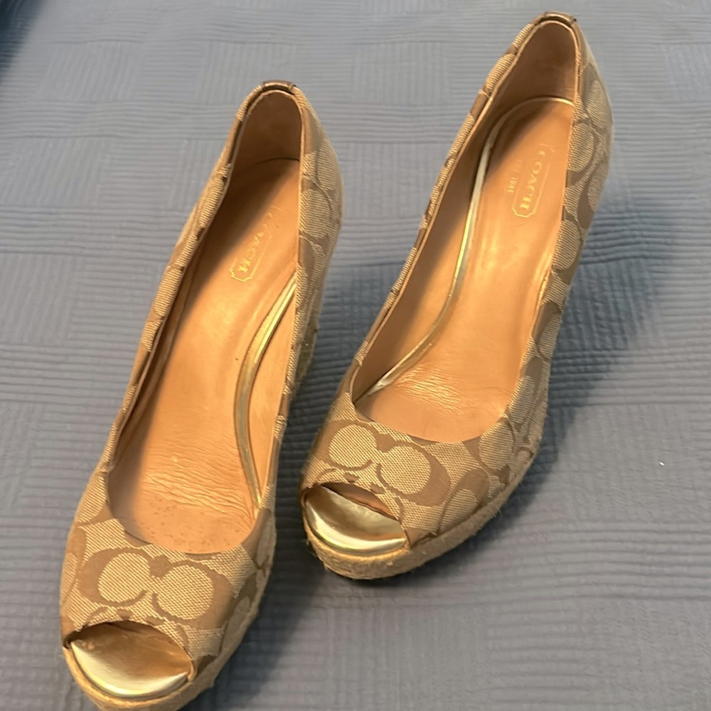 Coach wedges
